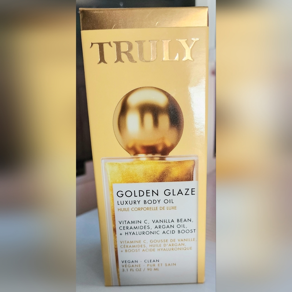 Truly Golden Glaze Luxury Body Oil 90 ML / 3.1oz Brand new